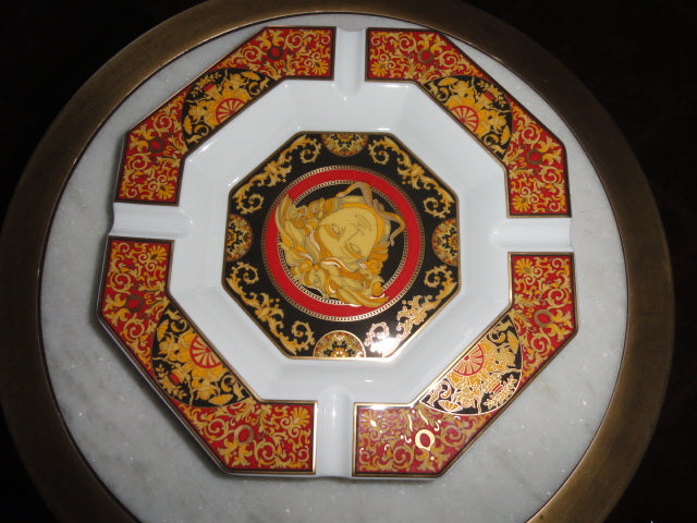 Versace medusa 9" Ashtray