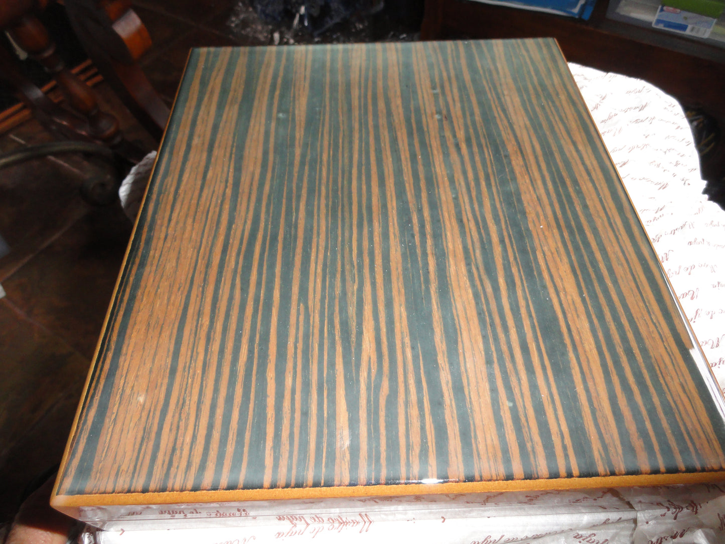 Mastro de Paja Travel Humidor. #001B