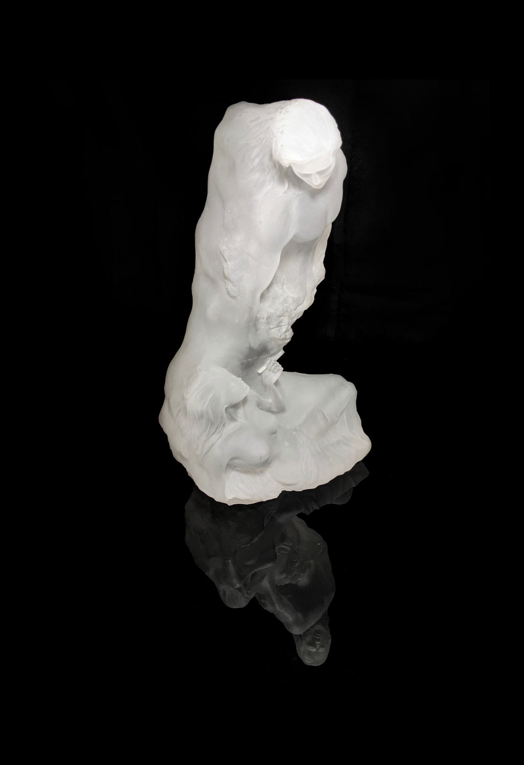 acrylic cigar sculpture  by Lars Loma