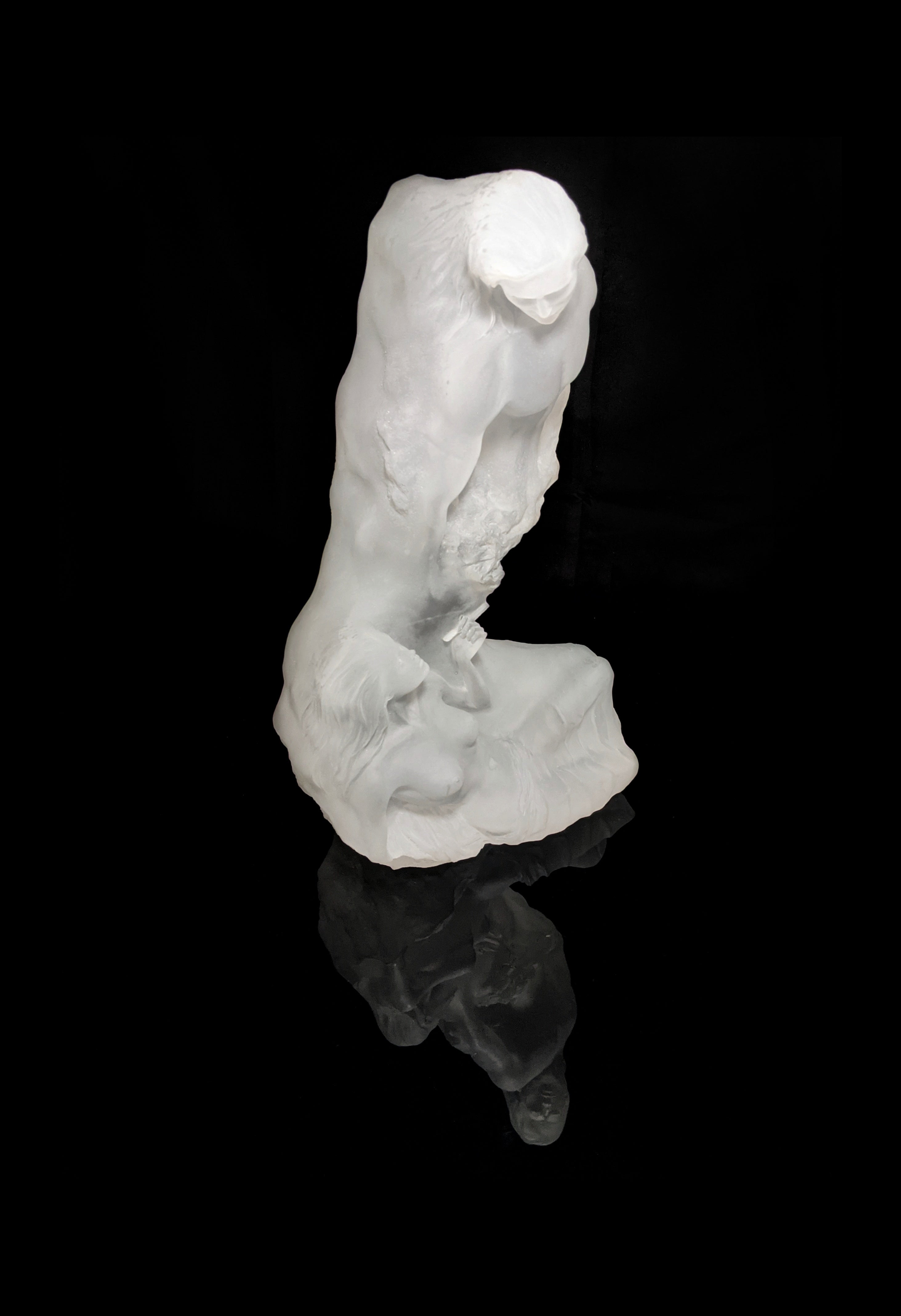 acrylic cigar sculpture  by Lars Loma