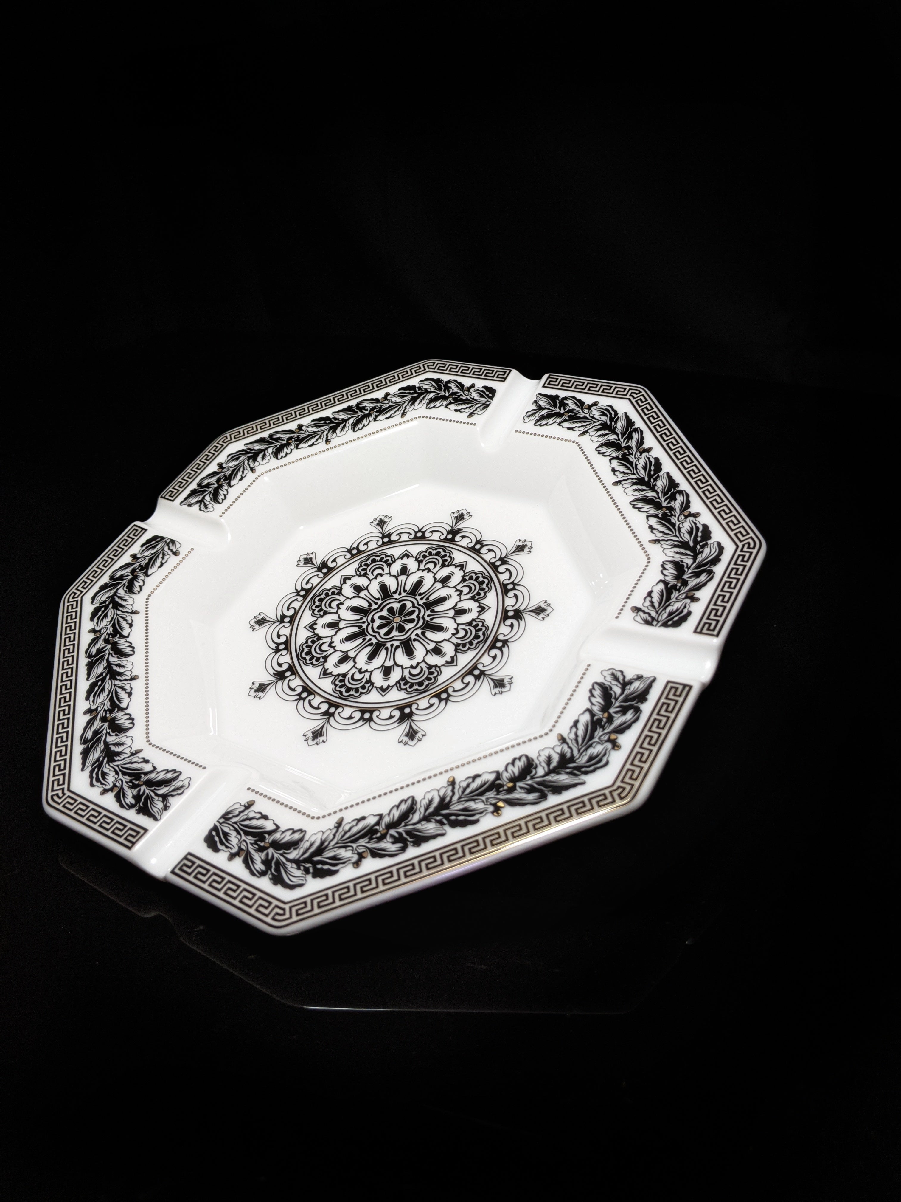 Versace Marqueterie ashtray 9 inch