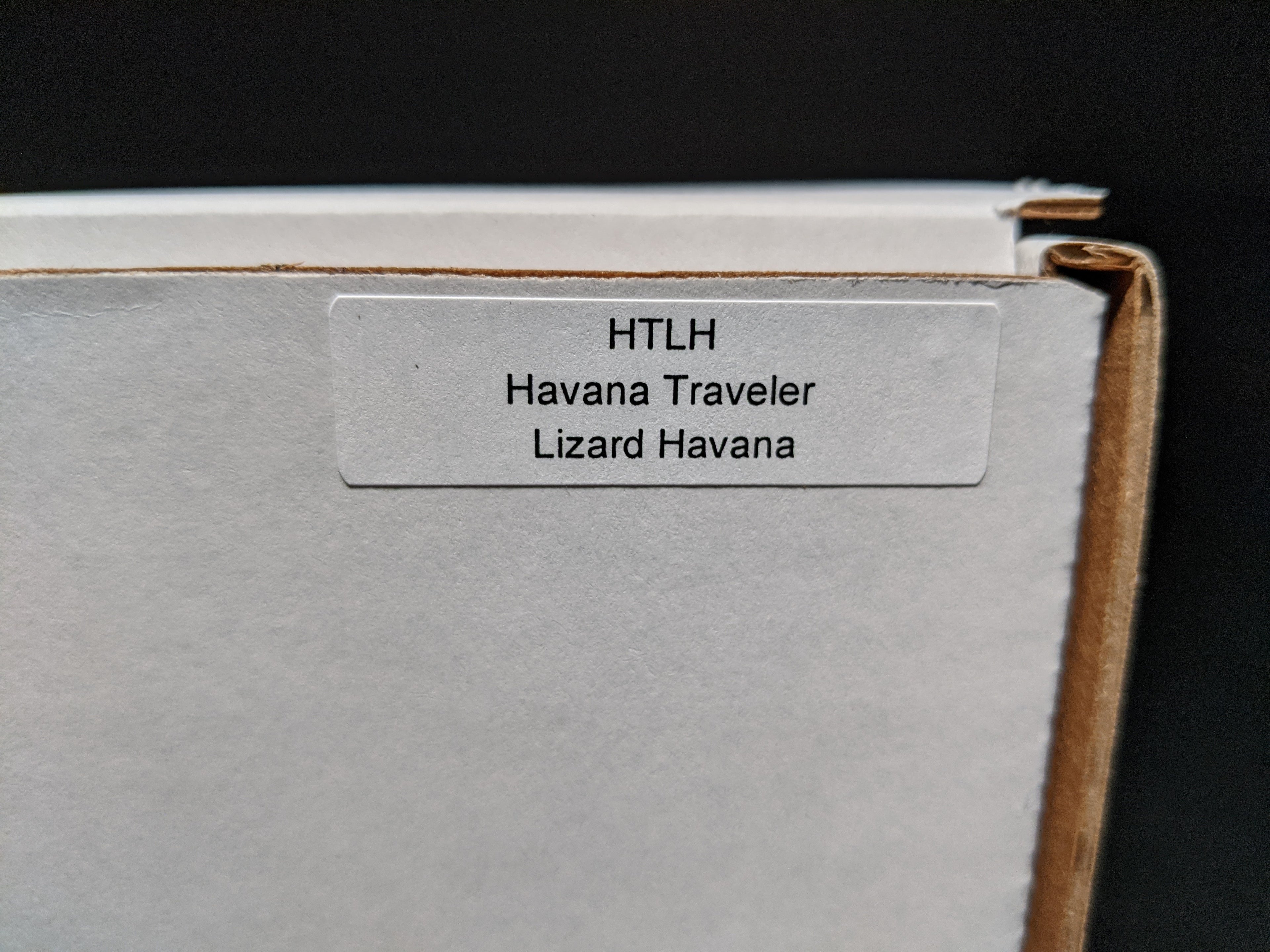 Brizard and Co. Havana Traveler - Tan Lizard  Leather