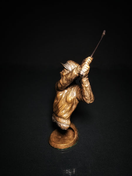 Mark Hopkins Bronze Lady Golfer