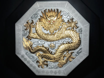 Royal Selangor Dragon Plaque. 14" x 14"