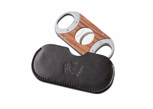Brizard and Co. The "Double Guillotine" Cigar Cutter - Sunrise Black and Rosewood