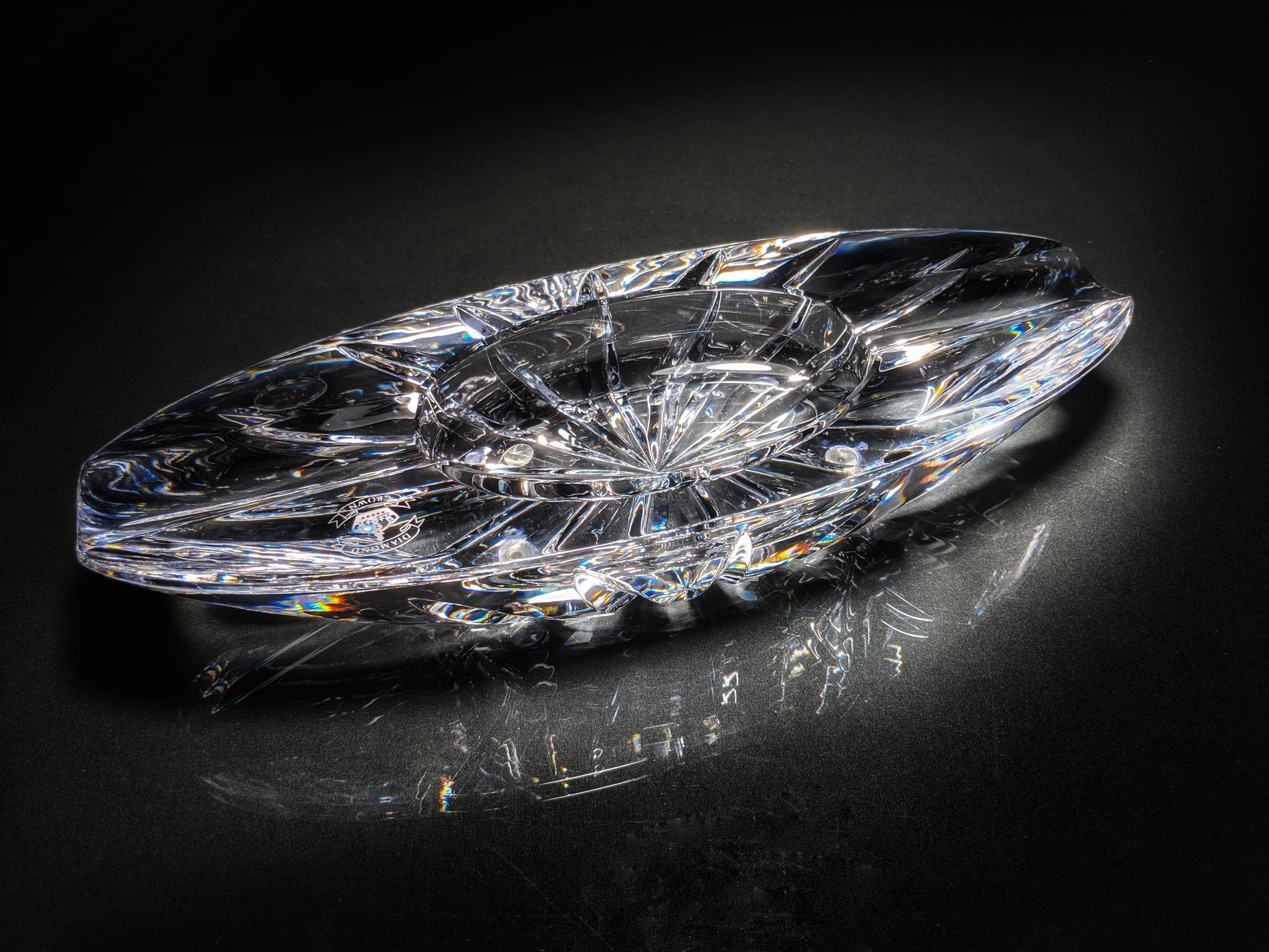 diamond crown crystal buckingham collection ashtray