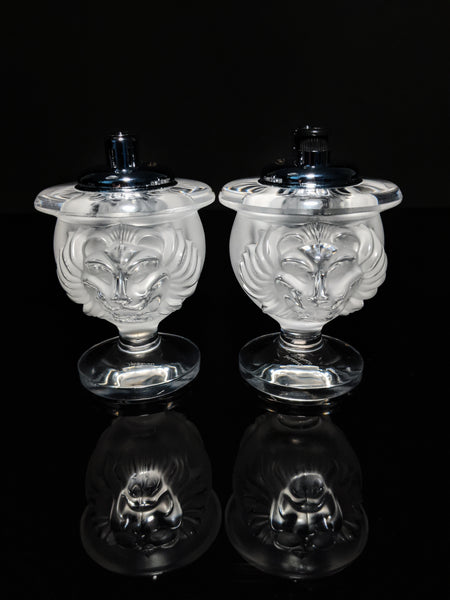 Lalique Tete De Lion Table Lighter ( One Lighter only )