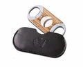 Brizard and Co. The "Double Guillotine" Cigar Cutter - Sunrise Black and Zebrawood