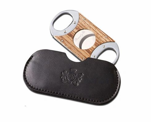 Brizard and Co. The "Double Guillotine" Cigar Cutter - Sunrise Black and Zebrawood