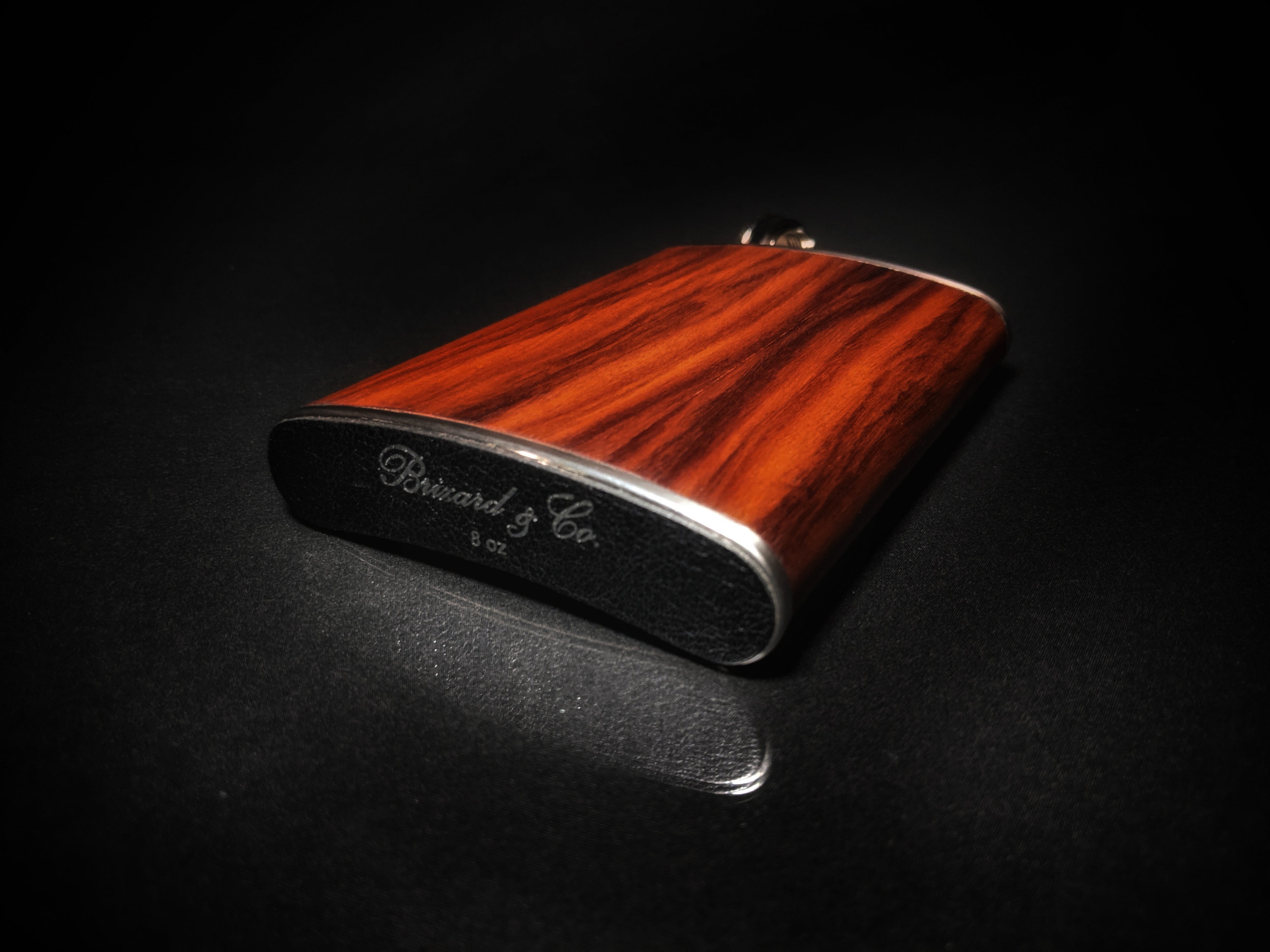 Brizard and Co. The 8 oz Flask - Rosewood
