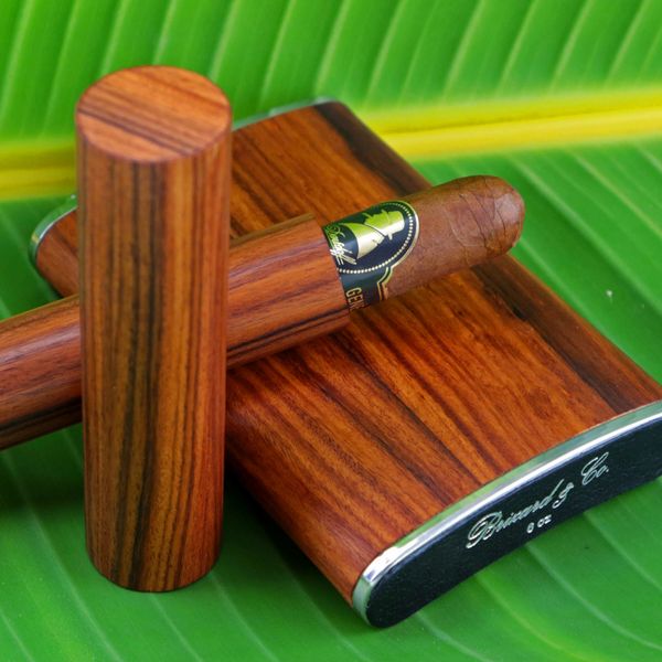 Brizard and Co. The 6 oz Flask - Rosewood