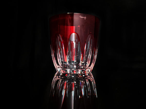 Faberge Lausanne Ruby Red Ice Bucket