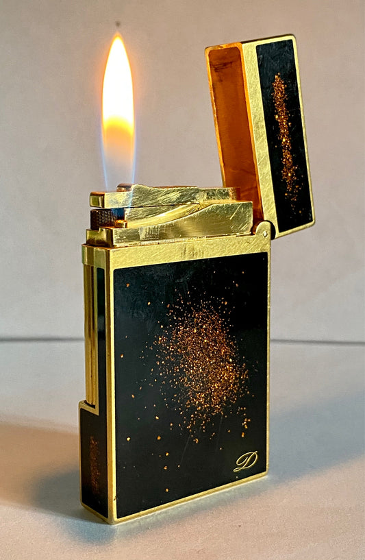ST Dupont Gold Dust L2 Pocket Lighter