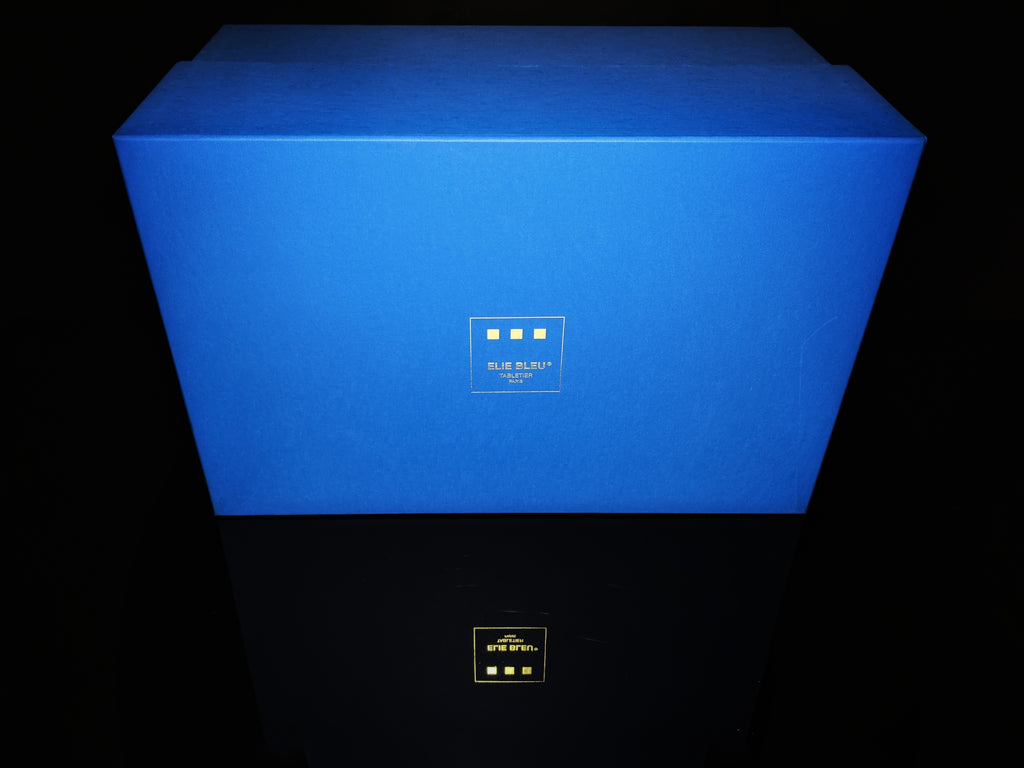 Elie Bleu Blue Madrona Cabinet Humidor 150 Count