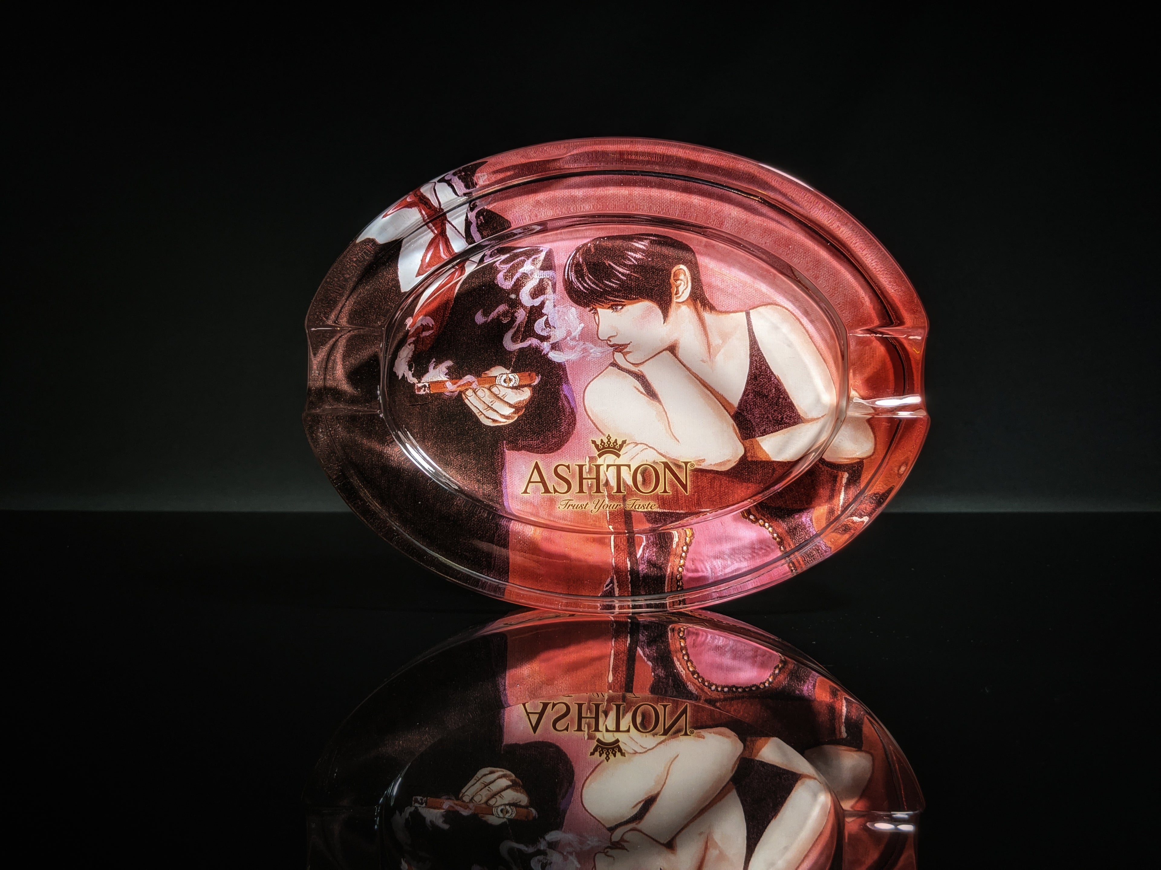 Ashton Glass Ashtray