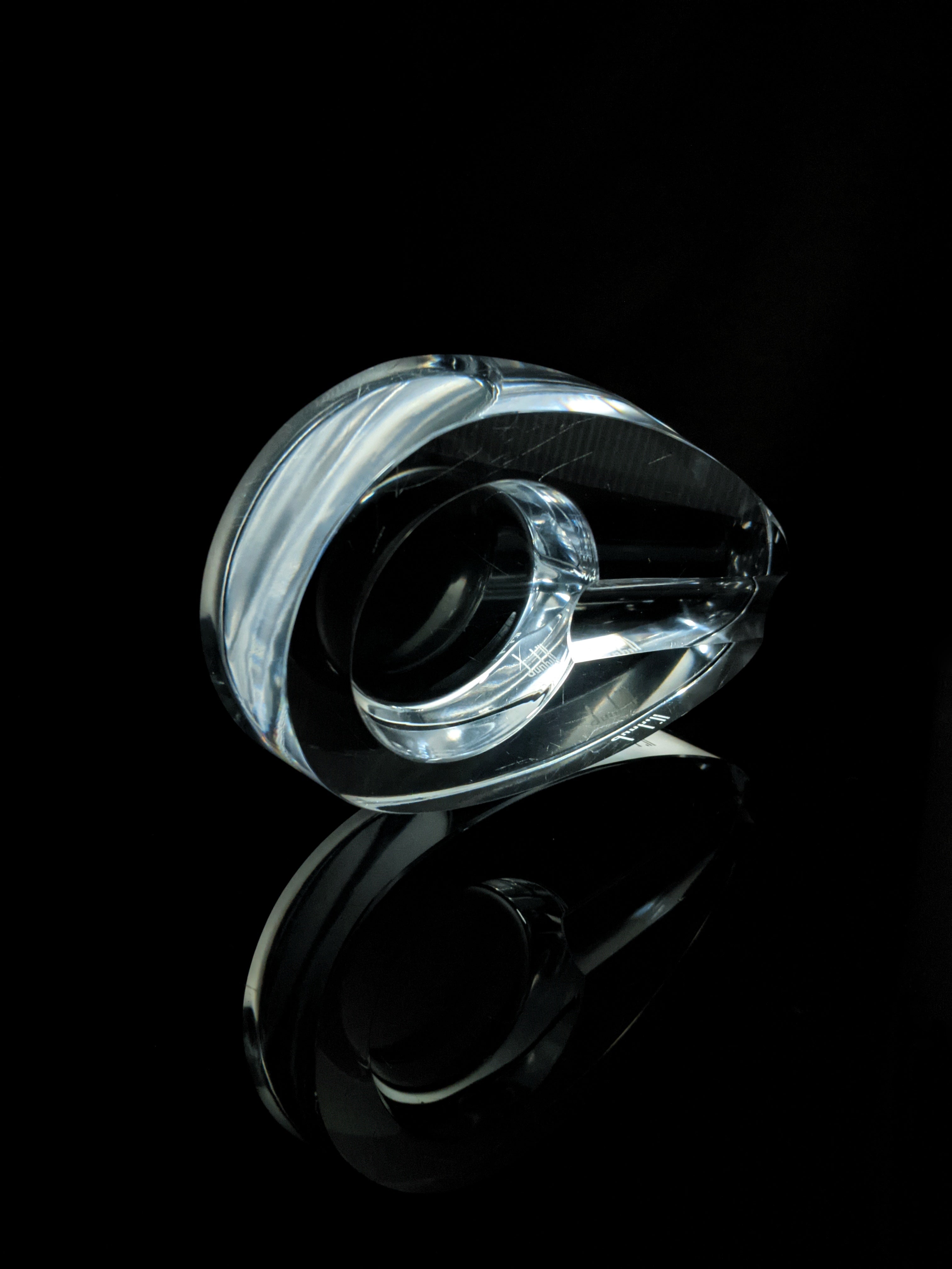Alfred Dunhill Crystal Ashtray PA5102. No #002