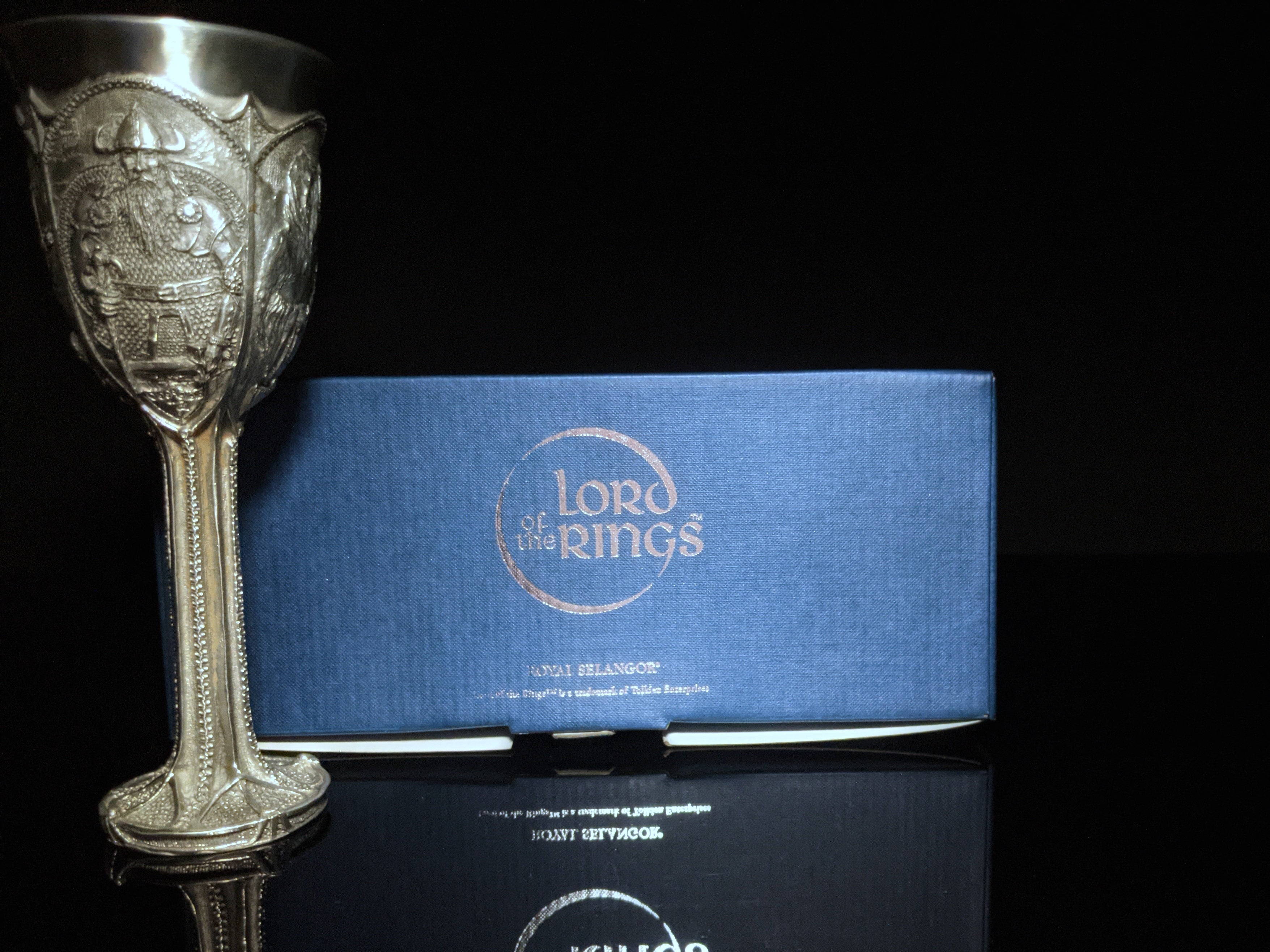 Royal Selangor Lord of the Rings Pewter Goblet " The Ring" Model 272509