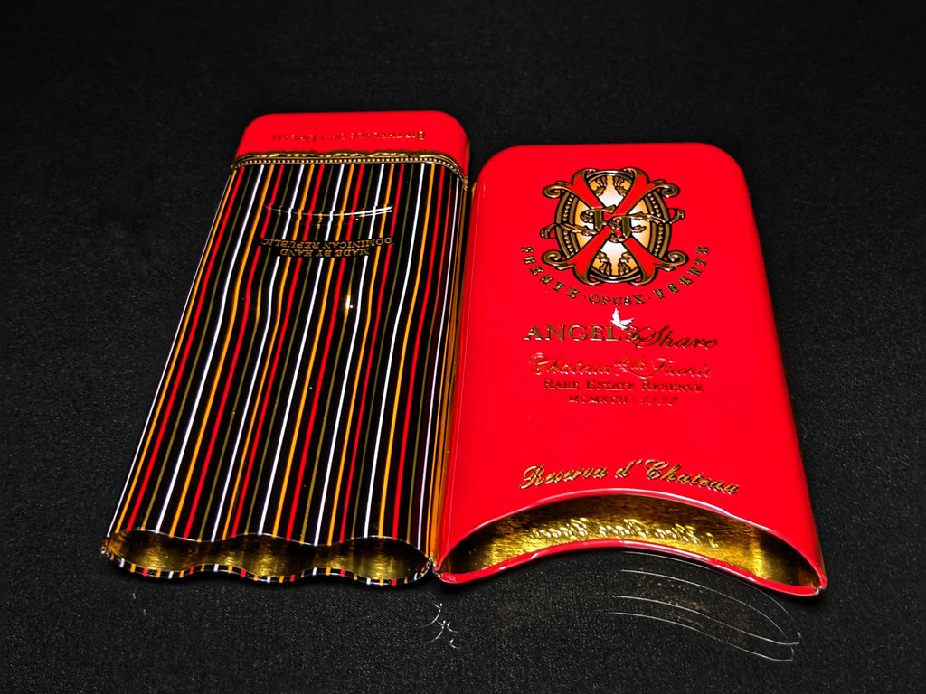 Angel Share Fuente Opus X Reserva de Chateau Metal Empty Case