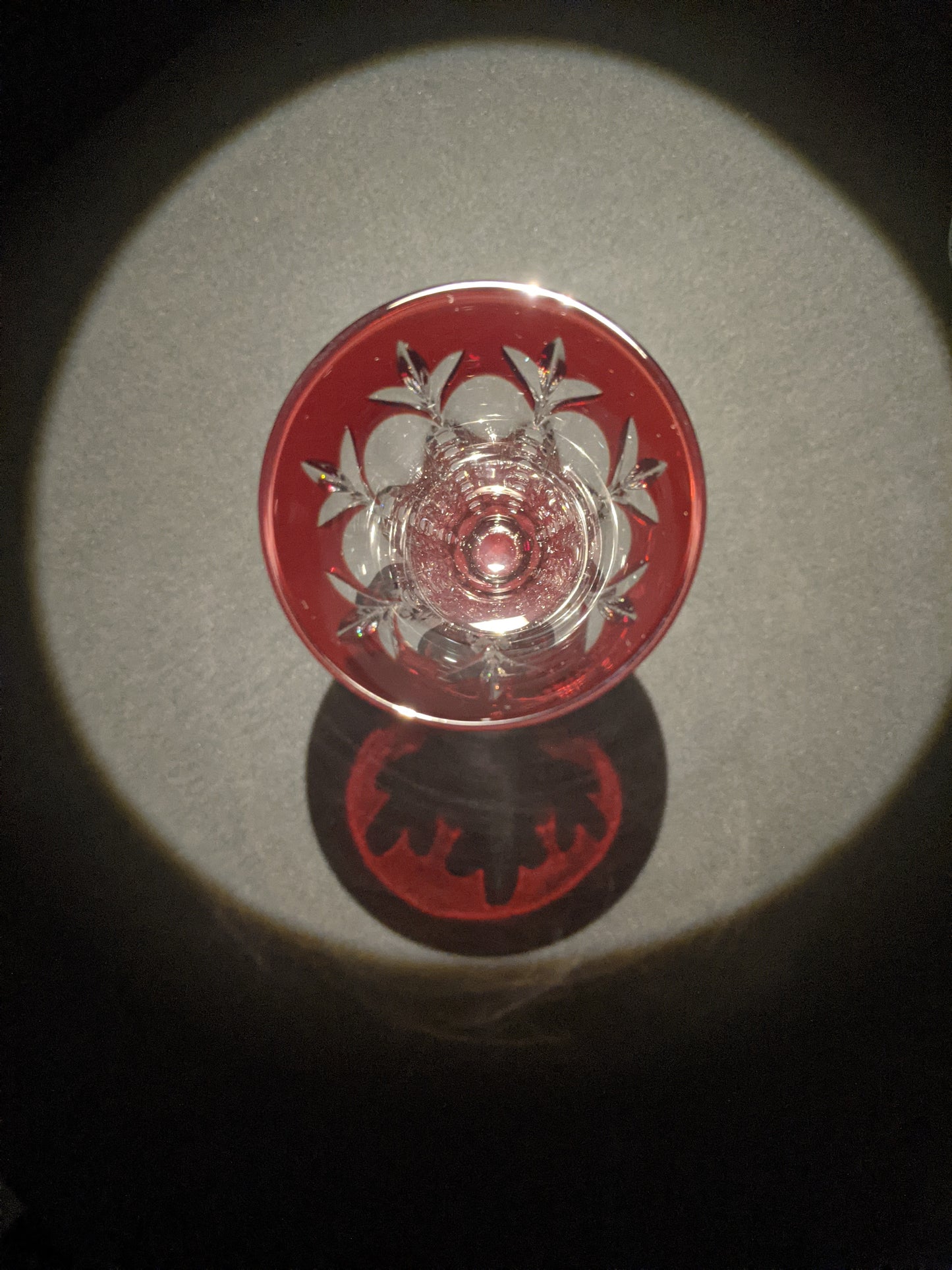 Faberge Grand Palais Crystal Colored Flutes