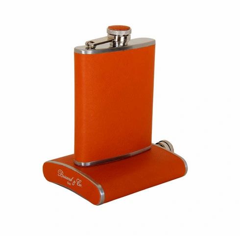 Brizard and Co. The 6 oz Flask - Sunrise Orange