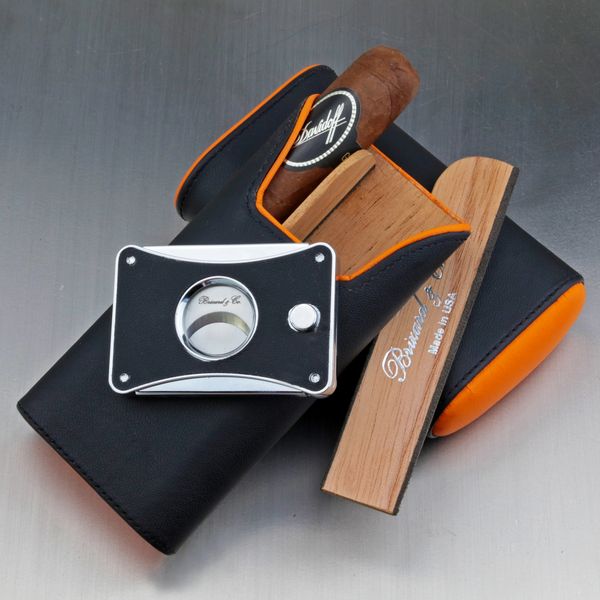 Brizard and Co. The "Elite Series 2" Cutter - Black Leather