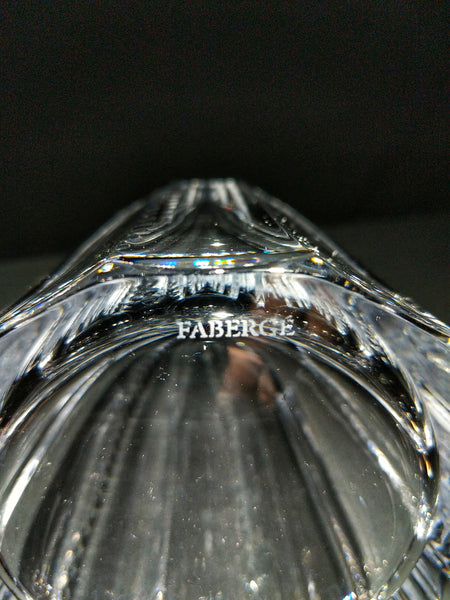 Faberge Crystal Decanter NIB
