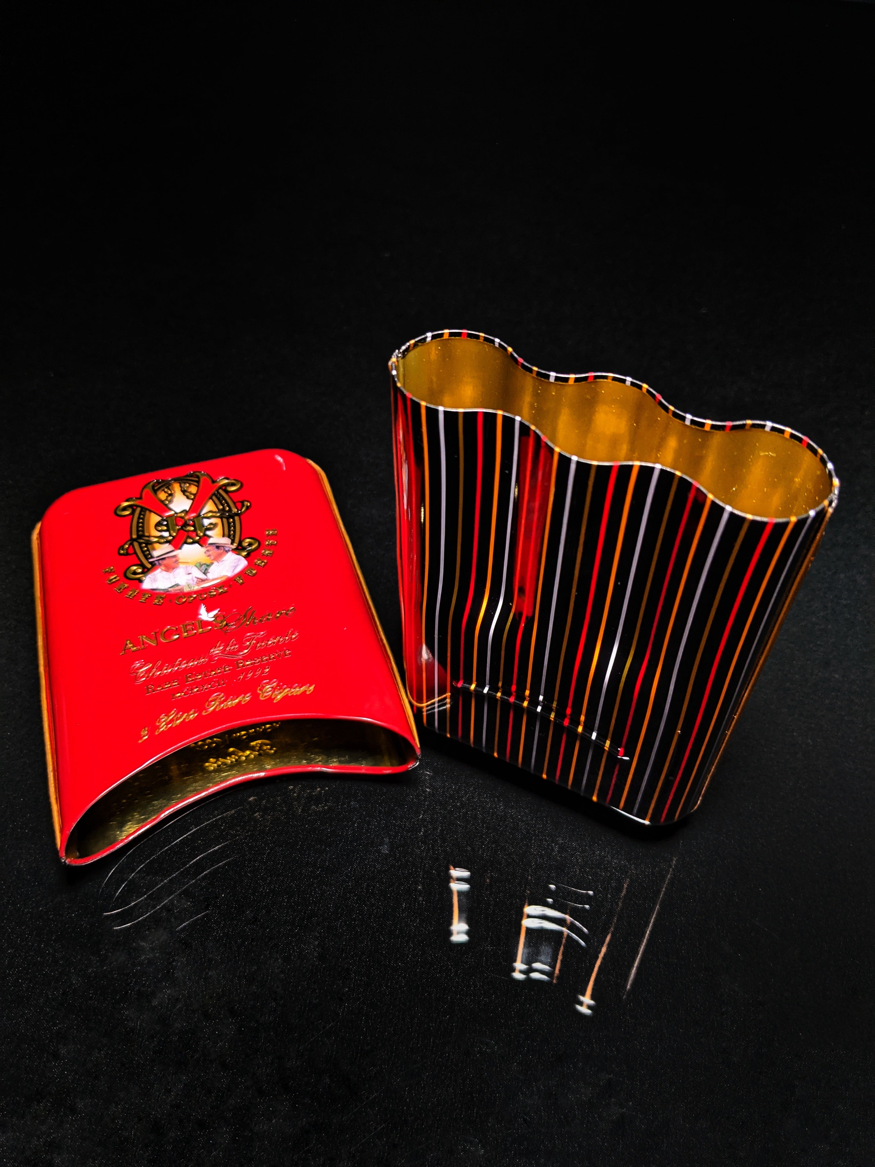 Angel Share Fuente Opus X Robusto Metal Empty Case