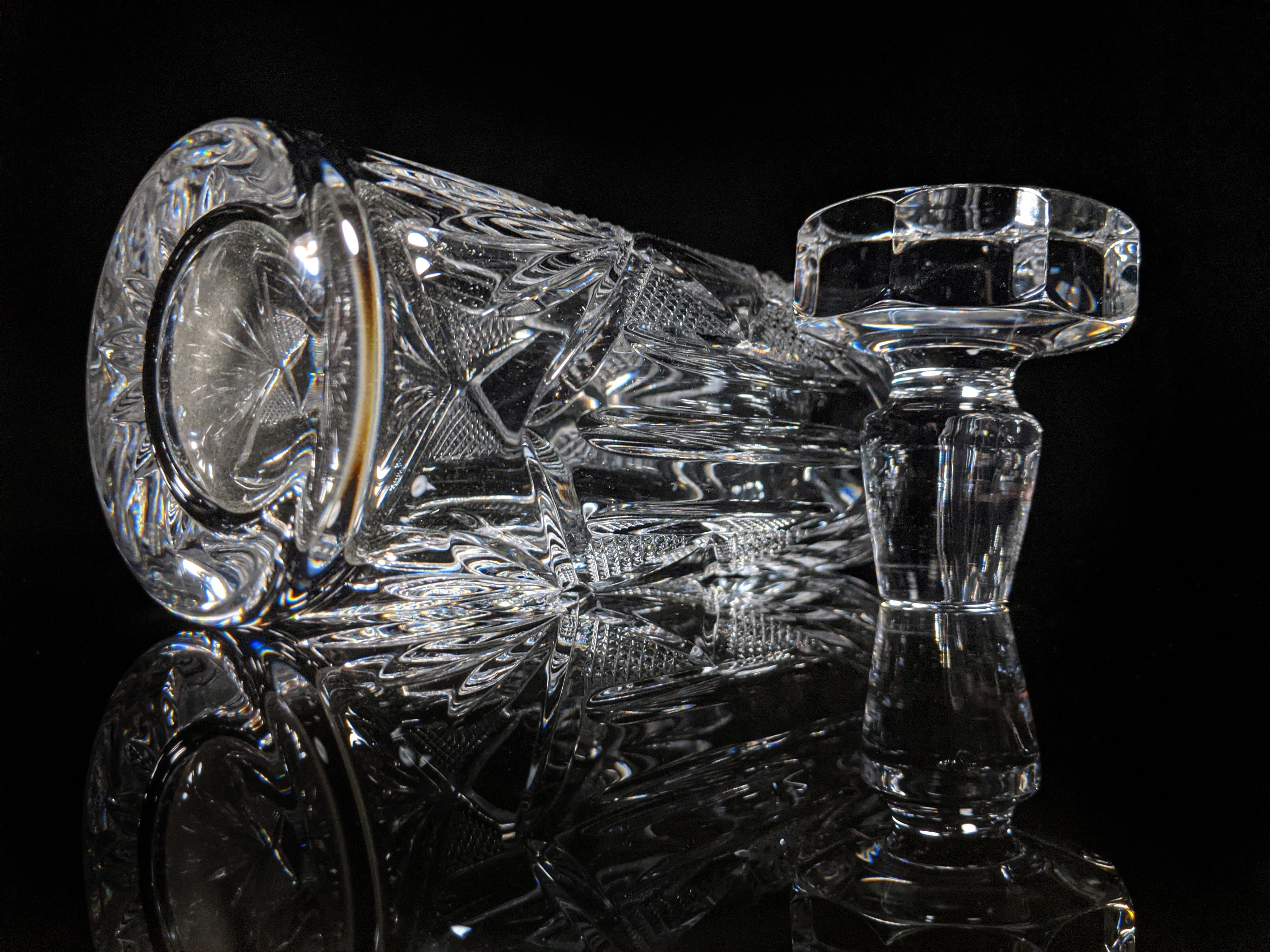Faberge Crystal Monte Carlo Vodka Decanter