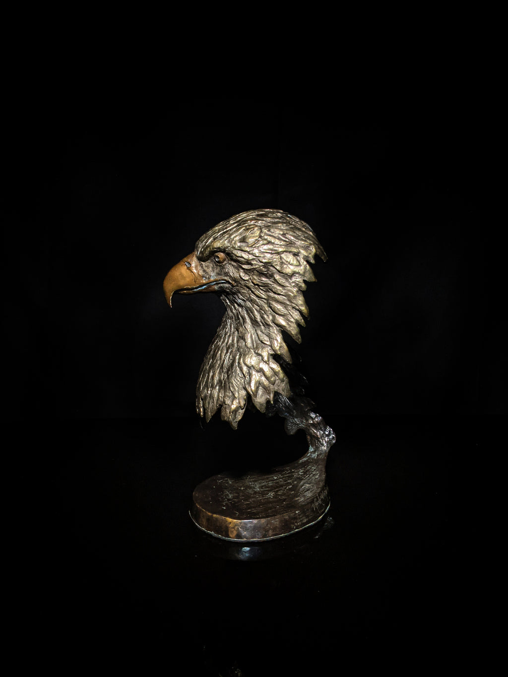 Mark Hopkins "Majesty" Eagle Bronze Sculpture