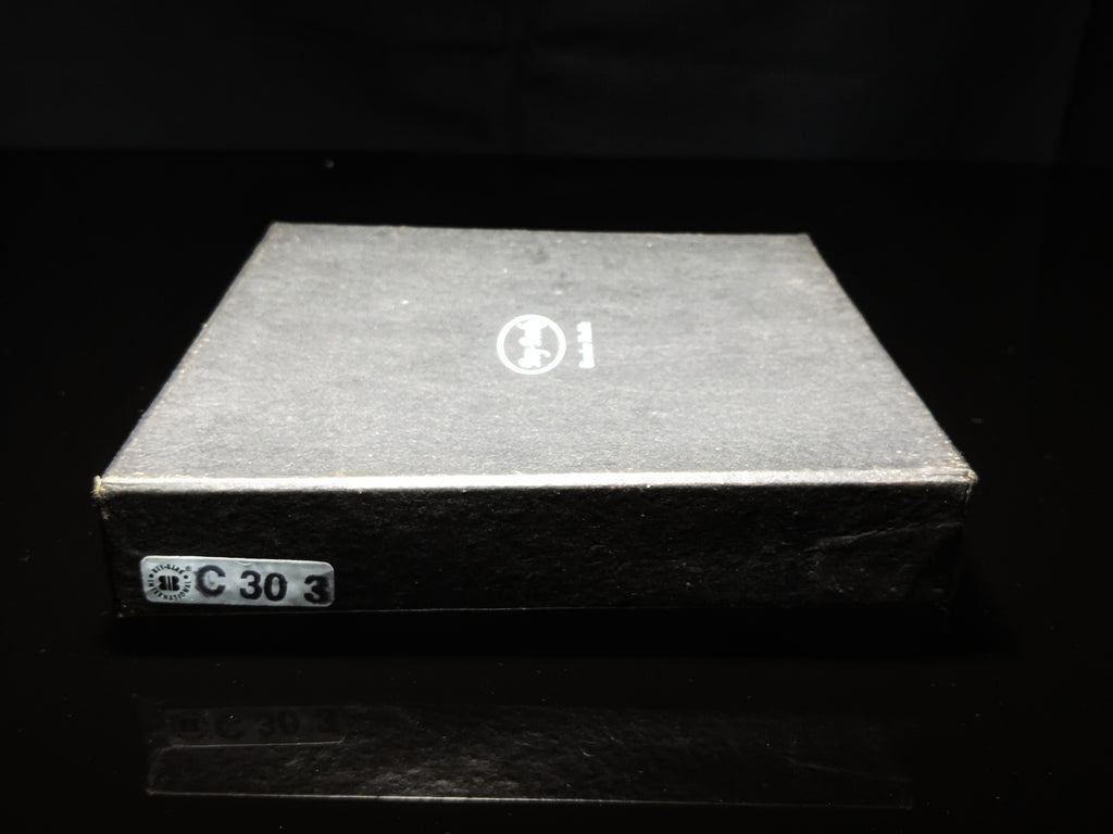 Black Marble Square Cigar Ashtray 7" square NIB