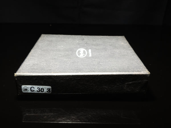 Black Marble Square Cigar Ashtray 7" square NIB