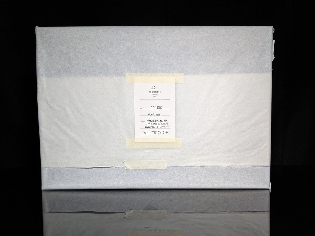 Elie Bleu Rainbow Humidor 110 count  Made in France NIB