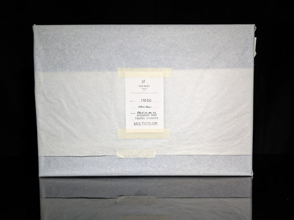 Elie Bleu Rainbow Humidor 110 count  Made in France NIB