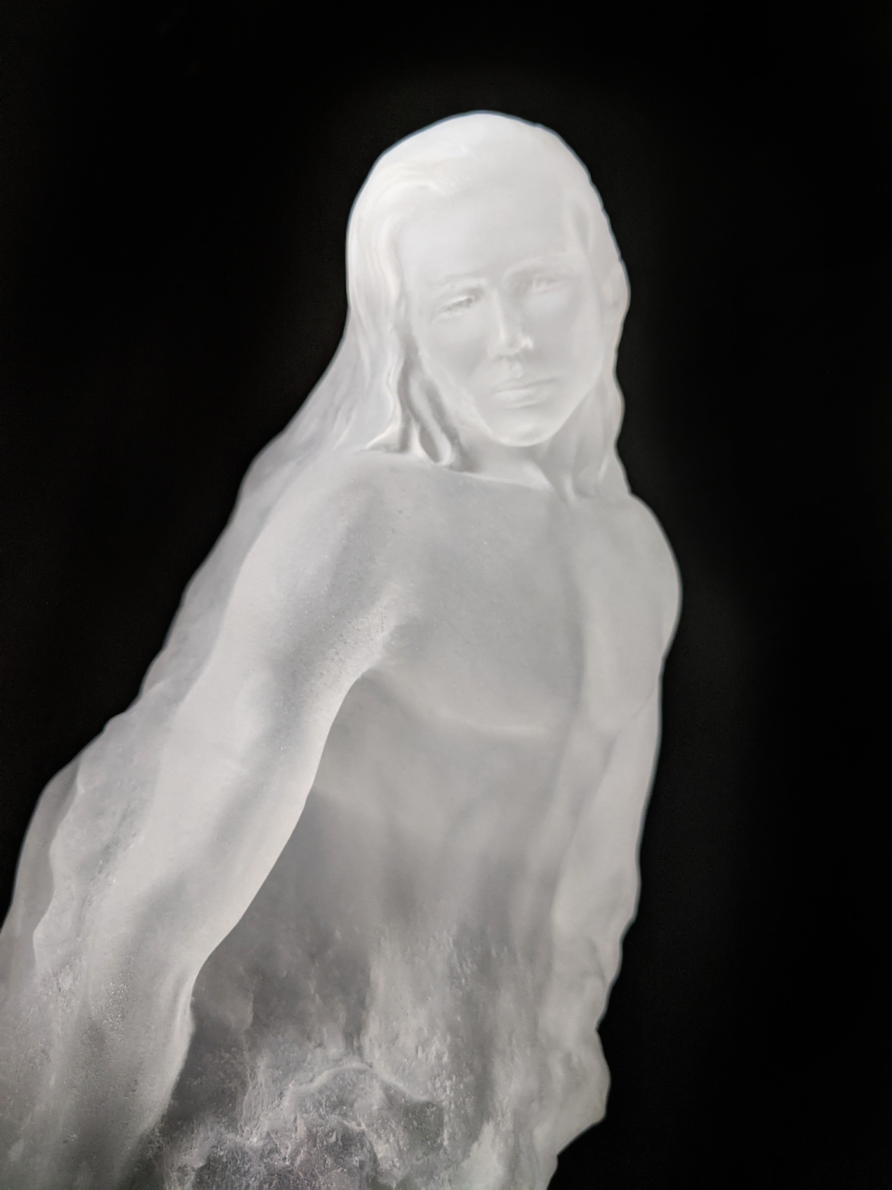 acrylic cigar sculpture  by Lars Loma