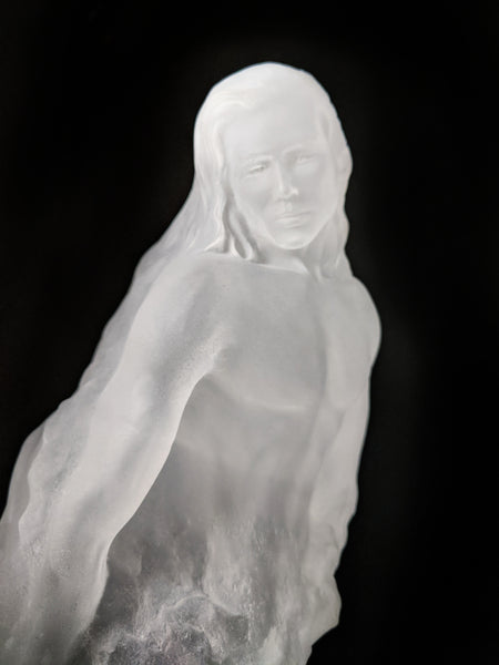 acrylic cigar sculpture  by Lars Loma