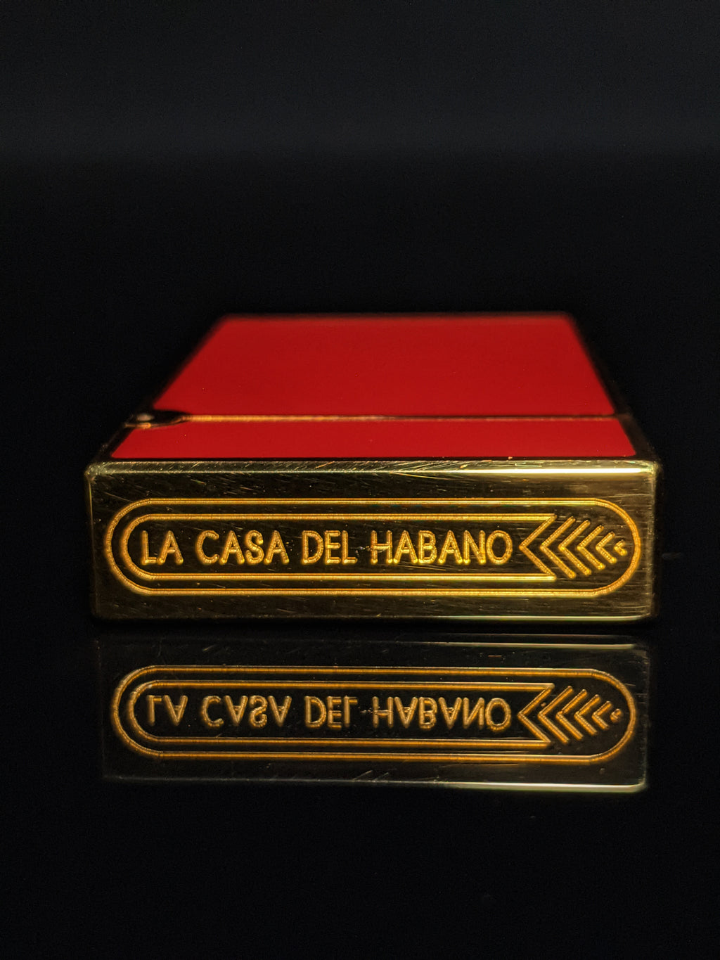 ST Dupont Casa Del Habanos  Collection L2 Lighter No Gas ( Empty )