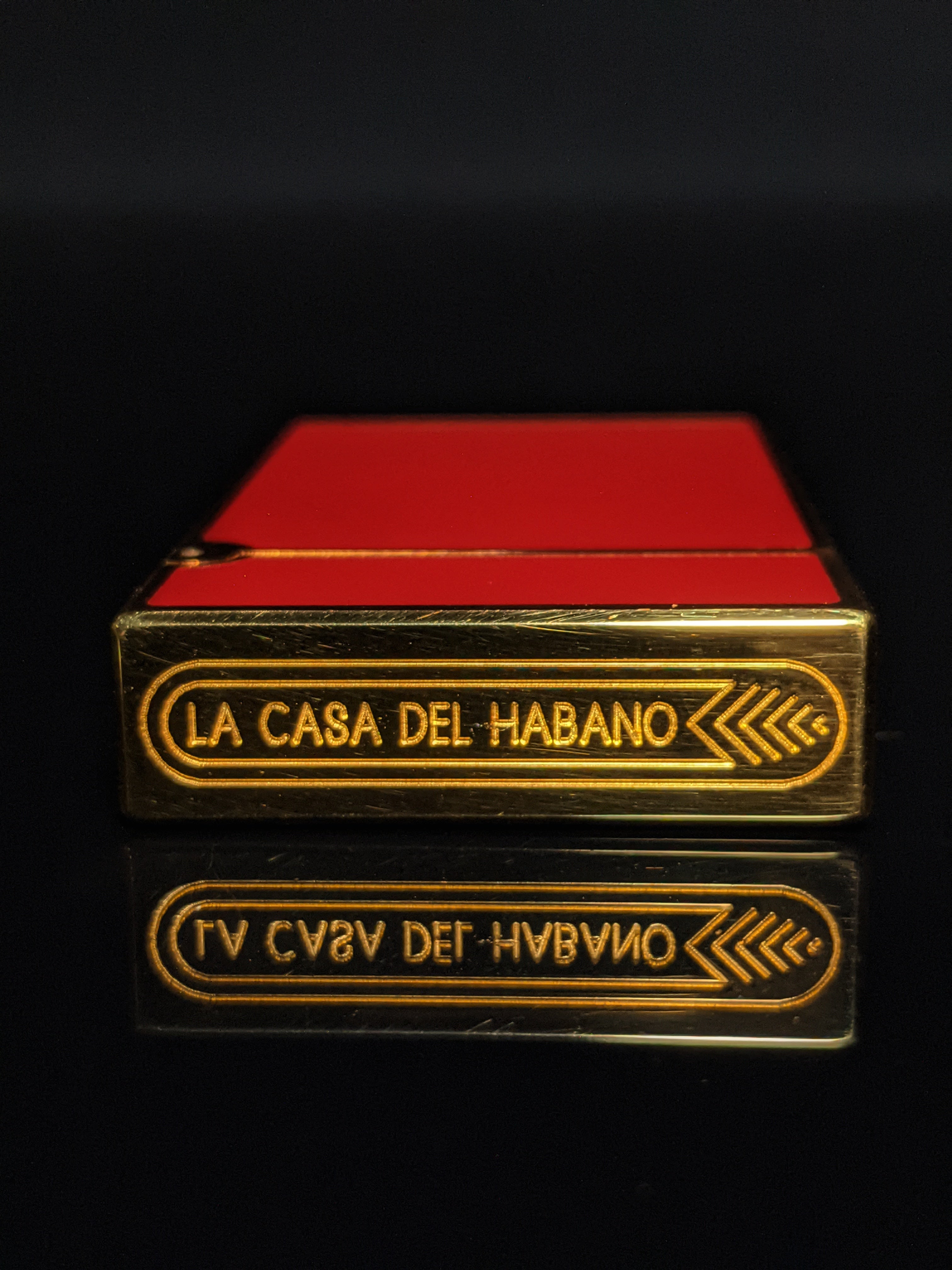 ST Dupont Casa Del Habanos  Collection L2 Lighter No Gas ( Empty )