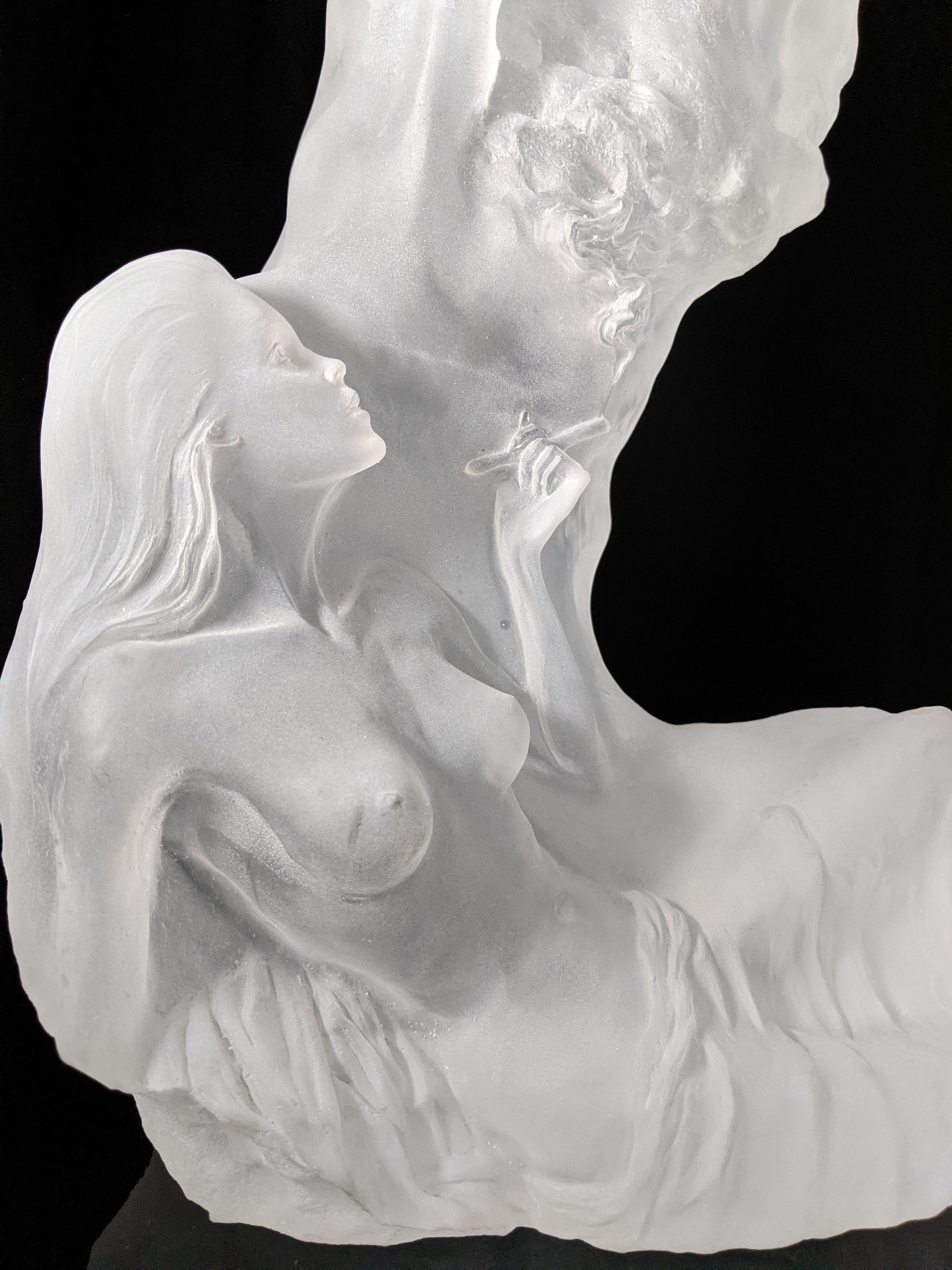 acrylic cigar sculpture  by Lars Loma