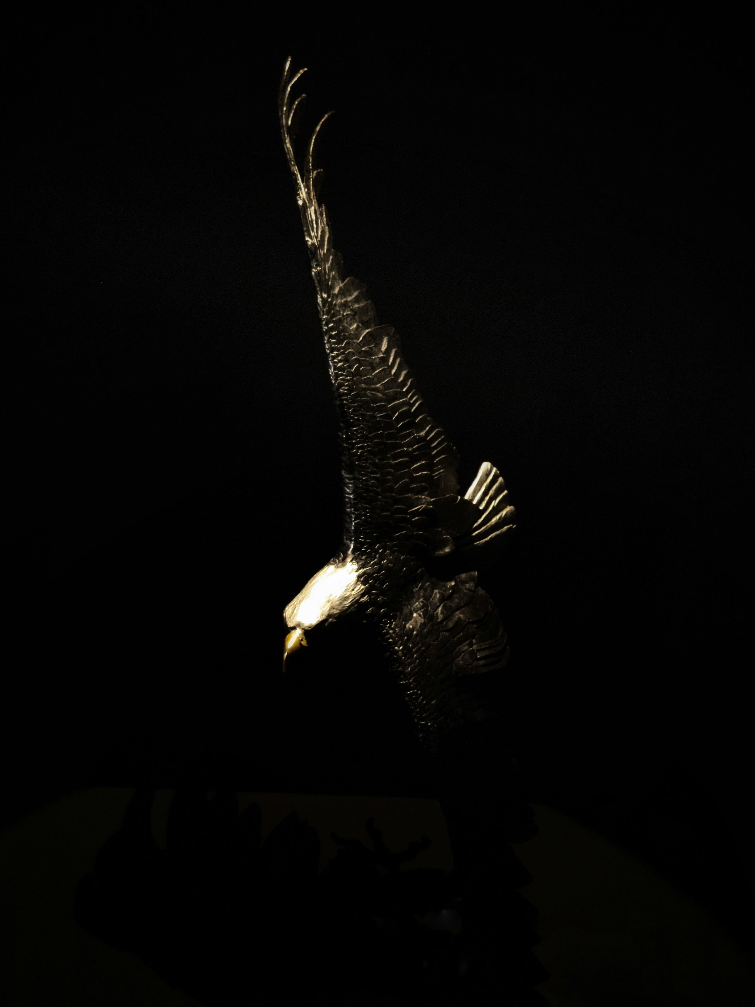 Mark Hopkins Vigilance Bronze Sculpture