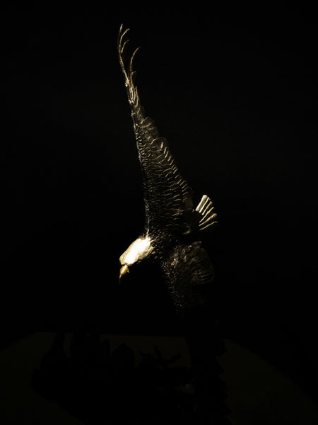 Mark Hopkins Vigilance Bronze Sculpture
