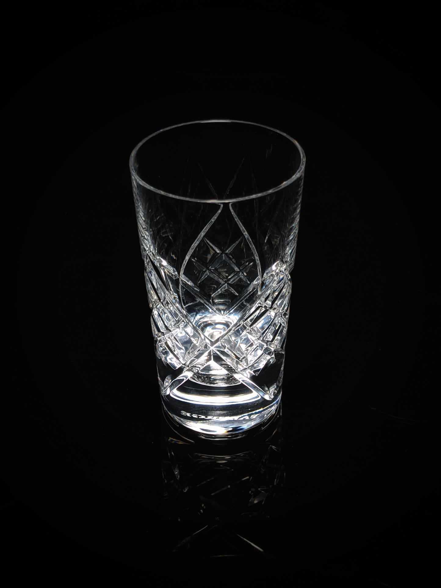 Faberge Clear Crystal Shot Glasses  Set of 4 NIB