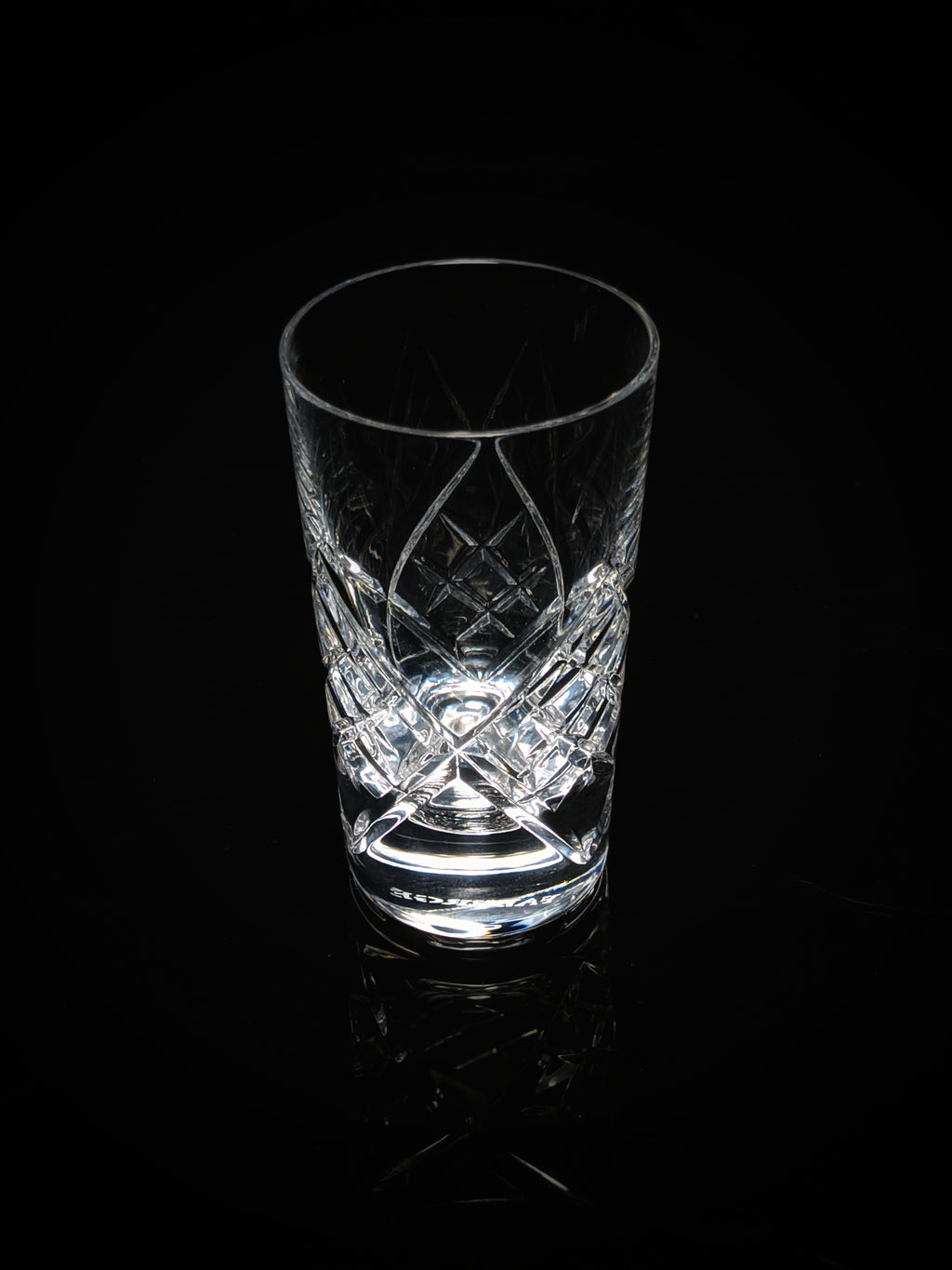 Faberge Imperial Clear Crystal Shot Glasses Set of 4