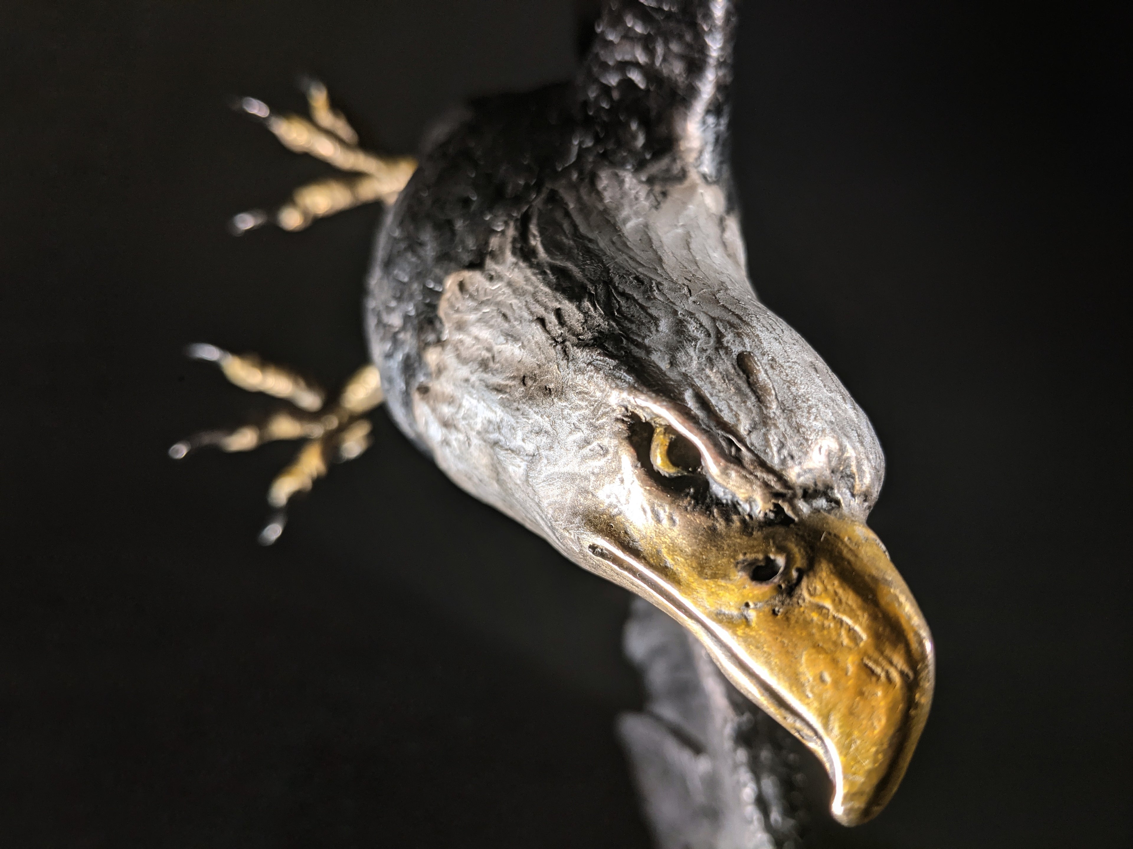 Mark Hopkins Vigilance Bronze Sculpture