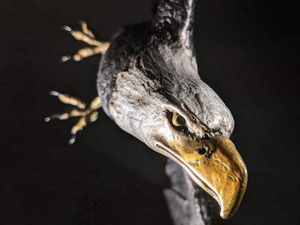 Mark Hopkins Vigilance Bronze Sculpture