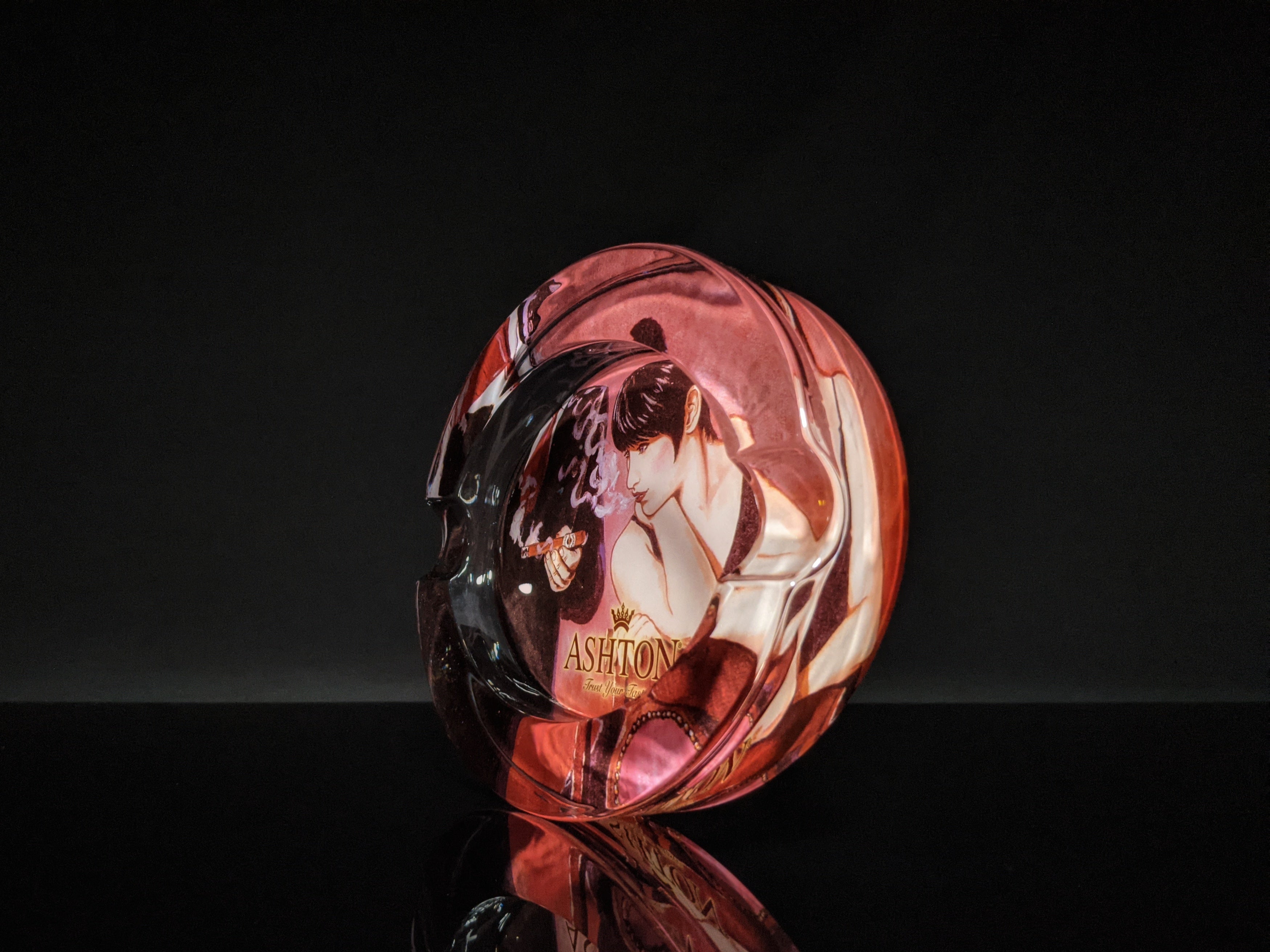 Ashton Glass Ashtray