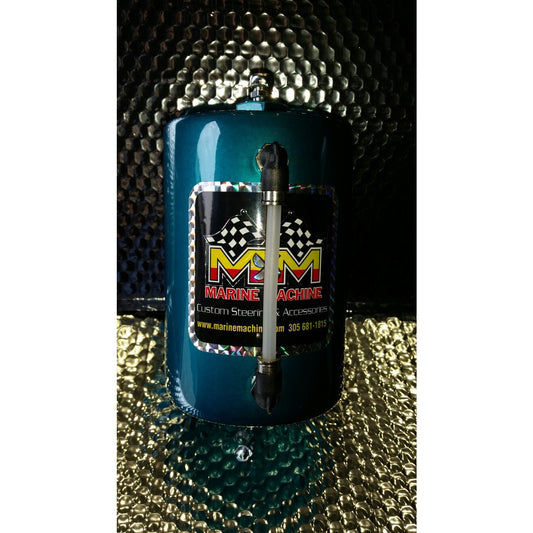 Remote Reservoir Tank Teal Power Coated New