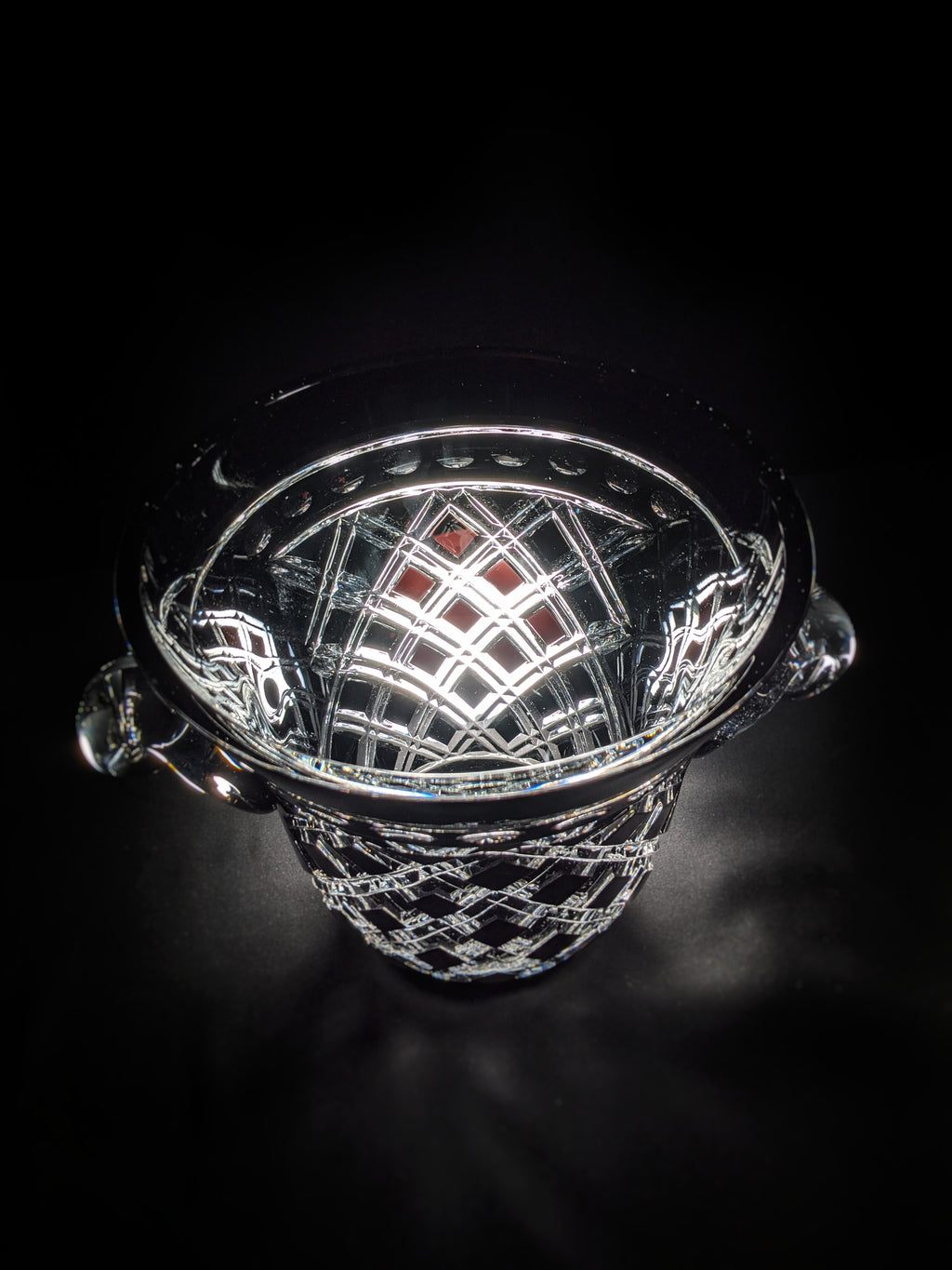 Black Crystal Champagne Ice bucket without  the original box