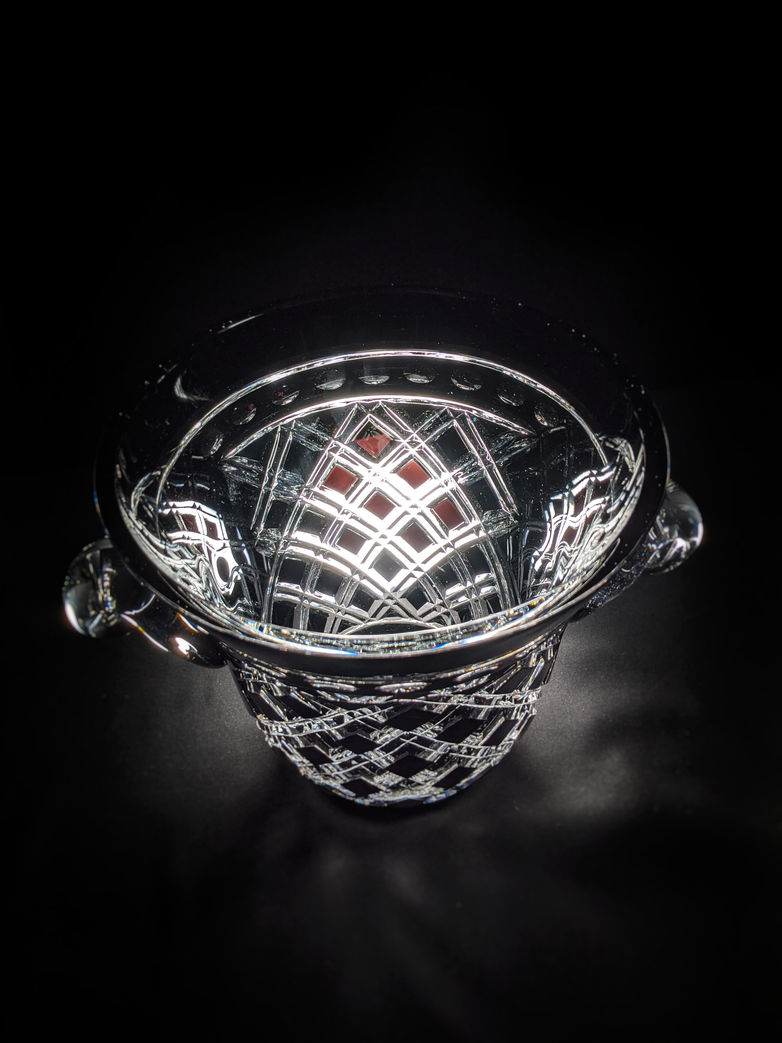 Black Crystal Champagne Ice bucket without  the original box