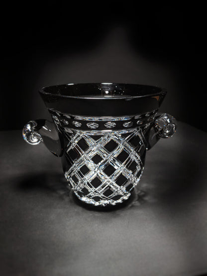 Black Crystal Champagne Ice bucket without  the original box