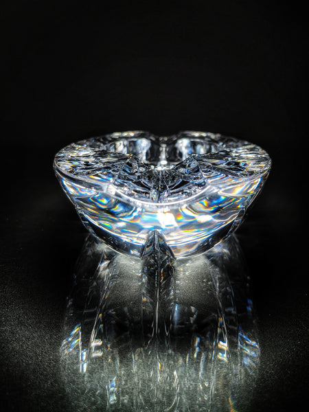 diamond crown windsor crystal collection ashtray